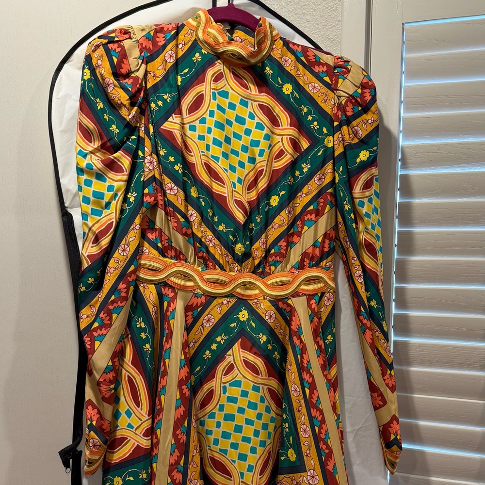 CeliaB multi color dress NWT